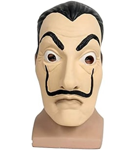 La Casa De Papel Salvador Dali Maskesi Orjinal İthal Ürün