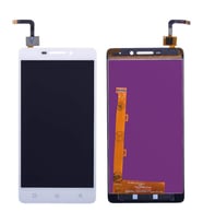 Lenovo Vibe P1M Lcd Ekran Dokunmatik (Beyaz)