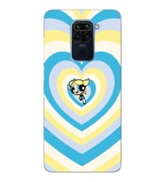 Xiaomi Redmi NOTE 9 Uyumlu Powerpuff Bubbles Tasarımlı Şeffaf Telefon Kılıfı