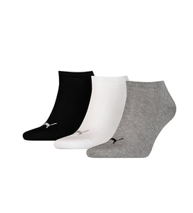 Puma Sneaker Plain 3P Çorap (3 Çift) 90680715 Renkli (Çok Renkli)
