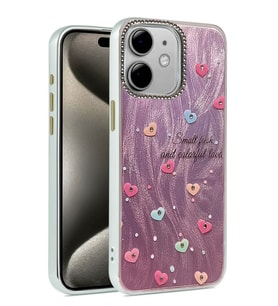 Newface Apple iPhone 11 Kılıf Blade Aynalı Desenli Kapak - Desen 8