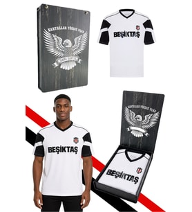 BEŞİKTAŞ UNISEX T-SHIRT LAZER KUTU HEDİYELİ