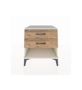 Kronos Komodin 2 Çekmeceli 60x59x64 Aytaşı-Çam