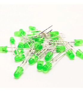Led 5mm Yeşil Difused 1000 Adet