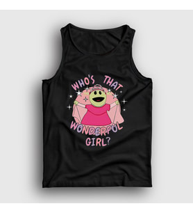 Presmono Unisex Beyaz Peepo Who's That Wonderful Girl Nanalan Atlet 533412tt (Siyah)