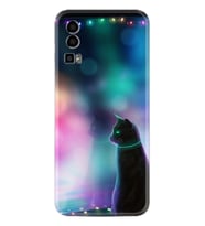 General Mobile Gm 23 Kılıf Silikon Desen Özel Seri Window Cat 1787