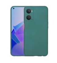 Coverzone Oppo A76 ?le Uyumlu K?l?f Z-Mara Lansman Vieri Tam Koruma Arka Kapak Kamera Koruma �?k?nt?l? P�r�zs�z Y�zey Koyu Ye?il