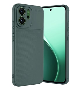 Reno 14F Auto Focus Karbon Kapak - Koyu Yeşil