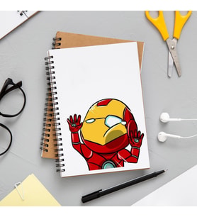 İron-Men Tasarımlı Defter