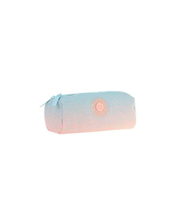 Kaukko Dots Dual Kalem Çantası Salmon K2716