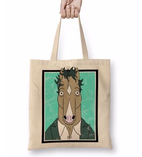 Bojack Horseman 012 Bez Çanta Uzun Saplı