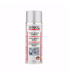 Winkel Koyu Renkli Zinc Çinko Galvaniz Sprey 400 ML