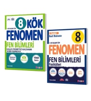 FENOMEN YAYINLARI 8. SINIF Kök Fen Bilimleri Soru Bankası + Fen Bilimleri 5. Fasikül (Basit Makinele