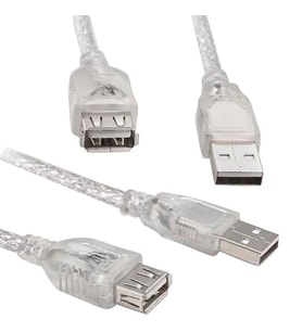 Powermaster PM-18806 Şeffaf 10 Metre Usb 2.0 Uzatma Kablosu