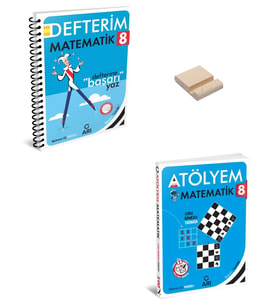 LGS 8. Sınıf Matematik Defterim ve Atölyem Set