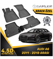 Audi A6 Havuzlu Paspas 4,5D Sahler 2011-2015