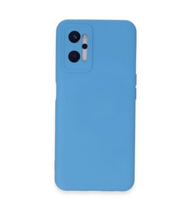 Realme 9i 4g Kılıf Nano İçi Kadife Silikon - Mavi