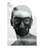 Erkek Maske, Deri Maske, Parti Maskesi,  Maske (Kırmızı)