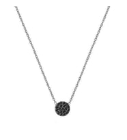 EMILIANO JEWELLERY SİLVER 925 AYAR ZİRKON TAŞLI YUVARLAK DESENLİ KOLYE