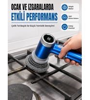 5 Farklı Değiştirilebilir Başlık İle Her Yüzey İçin Etkili Temizlik