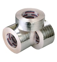 ALÜMİNYUM FOLYO BANT TAKVİYELİ (48MM*25MT) (1 ADET) (Siyah)
