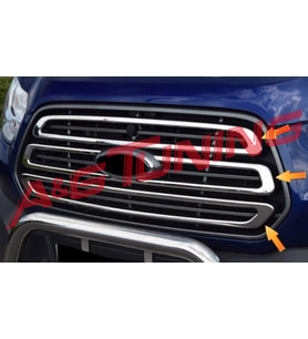 Ford Transit Krom Ön Panjur 3 Prç. 2014-2018 Arası