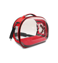Doggie&Cattie Panaromik Askılı Taşıma Çantası Red 40-29-35cm