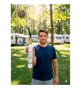 Car-Fil  Karavan & Tekne Su Deposu Klor, Kötü Koku ve Renk Giderici Premium Filtre