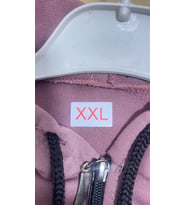 XXL Beden Etiketi  20X15mm 200 Adet Yapışkanlı Etiket
