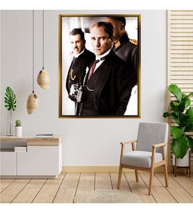 ÇERÇEVELİ ATATÜRK TABLO S206