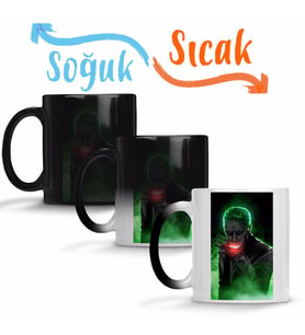 Joker 005 Sihirli Kupa Bardak Porselen