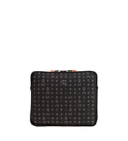 Bilik Deri Monogram Siyah Unisex Laptop & Evrak Çantası TABLET-MG 12"