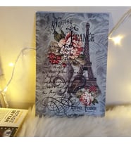 Voyage France Ahşap Poster
