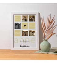 Anneye 5 Fotoğraflı 20 X 30 Çerçeve (Beyaz)