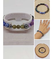 Yay Burcu Doğal Taş 8mm Unisex Bileklik (55734)