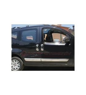 Fiat Fiorino Uyumlu Yan Kapı Çıtası Krom 4 Kapı 2007 - 2015