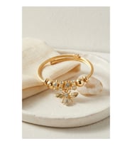 Mey İthalat® Arı Model Gold Renk Charm Bileklik