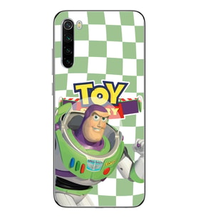 Redmi Note 8 Uyumlu Toy Story Buzz Desenli Şeffaf Telefon Kılıfı