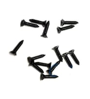 Klips, Menteşe, Ayak, Ağaç, Sunta Vidası 2,2x6,5mm - Siyah 100 Adet