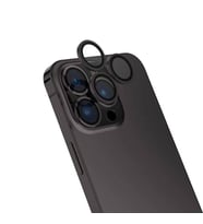 Apple iPhone 16 Pro Max Parmak İzi Bırakmayan Anti-Reflective Kamera Lens Koruyu (Siyah)