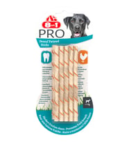 Lexroo Delights Pro Dental Twisted Sticks Burgu Çubuklar 10'lu, 55 gr Köpek Ödülü