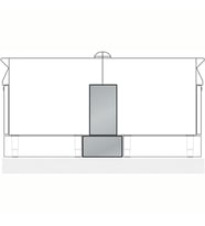 Electrolux Professional 9AC109 Servis Kanalı İçin 2 Ad.panel,sırt Sırta ,206202