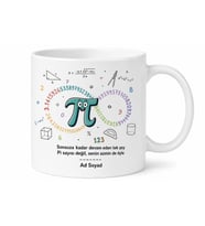 Matematik Pi Sayısı Sonsuzluk Temalı Esprili Kupa Bardak Hediye