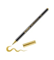 Edding 1340 Brushpen Fırça Uçlu Kalem METALİK ALTIN 
