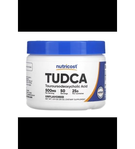 Nutricost TUDCA 1 Servis 500mg 50 Servis (25 gr).TR TEK YETKİLİ SATICISINDAN.3962 (Renksiz)