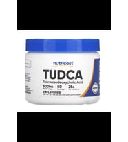 Nutricost TUDCA 1 Servis 500mg 50 Servis (25 gr).TR TEK YETKİLİ SATICISINDAN.3962 (Renksiz)