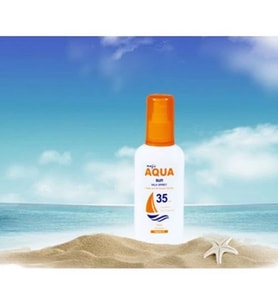 AQUA Sun Güneş Sütü 35 Faktör (E Vitamini Destekli)