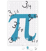 Pi Sayisi Mathematica Matematik Özel Tasarim Pi Günü Puzzle