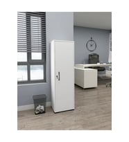 IRMAK DÜNYASI Kilitli Çok Amaçlı Dolap Ofis mutfak banyo için kilitli dolap (Beyaz)
