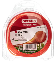 Oregon Yuvarlak Çim Biçme Ipi, 2,4 Mm, Turuncu, Çim, Yabani Ot, Çim Ve Çiçek Tarhları Için, Bahçe Iş